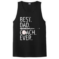 Best Dad Coach Ever Baseball Patriotic For Father's Day PosiCharge Competitor Tank