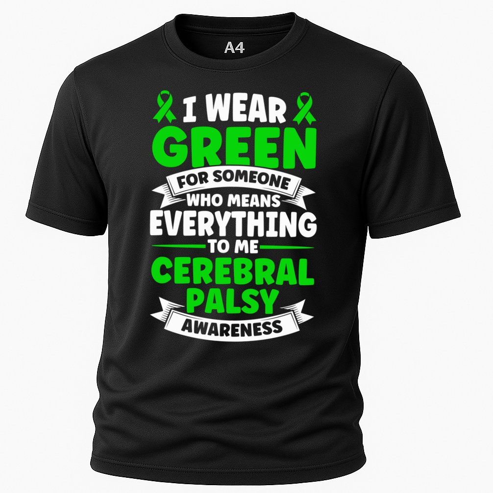 Brain Damage Cerebral Palsy Awareness Cerebral Palsy Gift Cooling Performance Crew T-Shirt