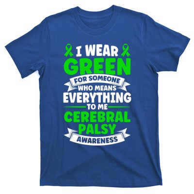 Brain Damage Cerebral Palsy Awareness Cerebral Palsy Gift T-Shirt