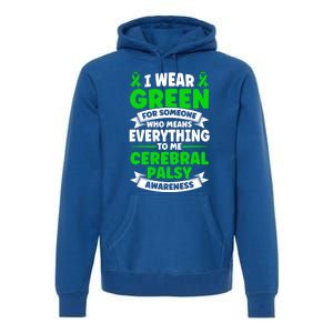 Brain Damage Cerebral Palsy Awareness Cerebral Palsy Gift Premium Hoodie