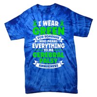 Brain Damage Cerebral Palsy Awareness Cerebral Palsy Gift Tie-Dye T-Shirt