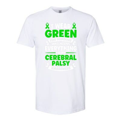 Brain Damage Cerebral Palsy Awareness Cerebral Palsy Gift Softstyle CVC T-Shirt