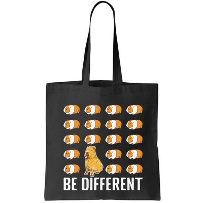 Be different Capybaras Funny Capibara Rodent Capybara  Bag