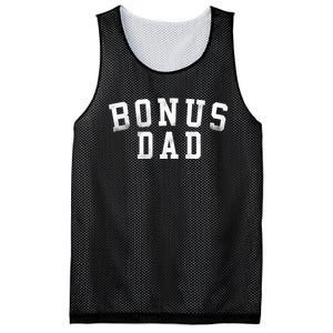 Bonus Dad Classic Bold Font Birthday Bonus Dad Mesh Reversible Basketball Jersey Tank