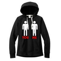 Big Dick Cock Funny Meme Women's Fleece Hoodie