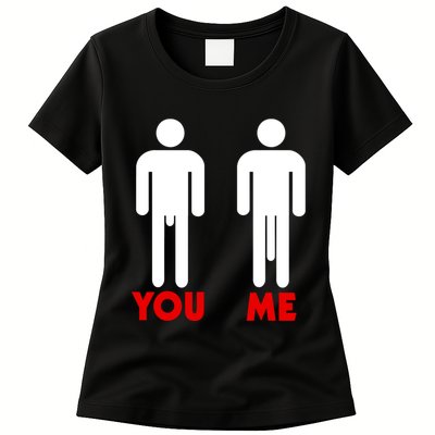 Big Dick Cock Funny Meme Womens T-Shirt
