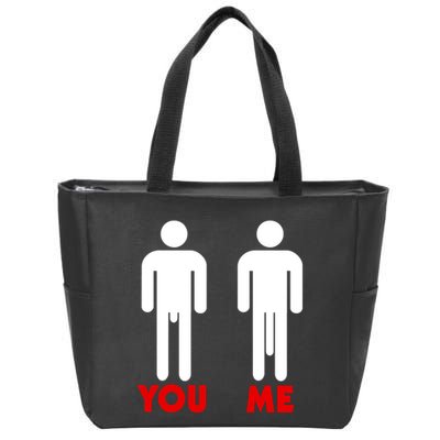 Big Dick Cock Funny Meme Zip Tote Bag