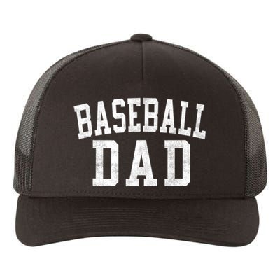 Baseball Dad Classic Bold Font FatherS Day Daddy Yupoong Adult 5-Panel Trucker Hat