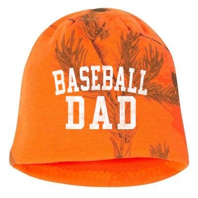 Baseball Dad Classic Bold Font FatherS Day Daddy Kati - Camo Knit Beanie