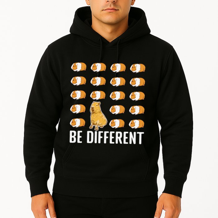 Be different Capybaras Funny Capibara Rodent Capybara  Hoodie