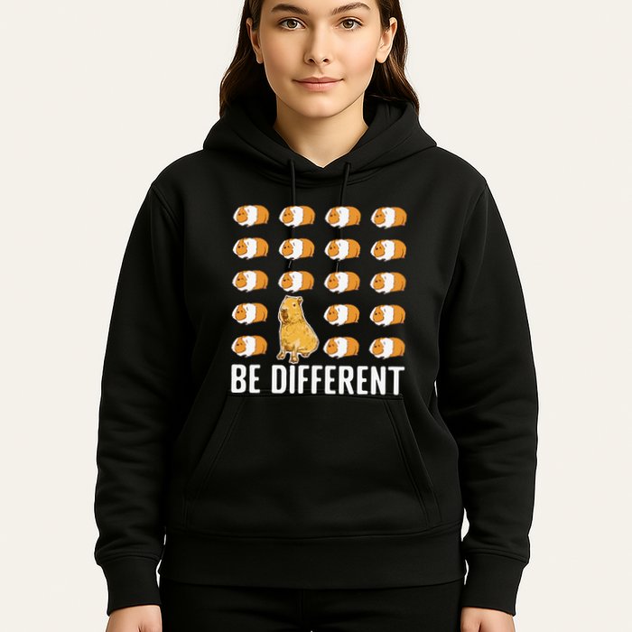 Be different Capybaras Funny Capibara Rodent Capybara  Hoodie
