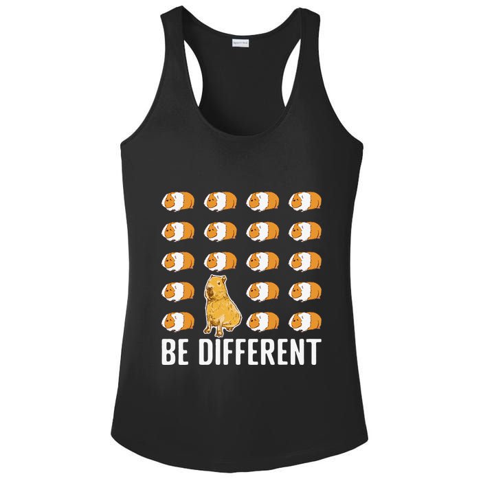 Be different Capybaras Funny Capibara Rodent Capybara  Ladies PosiCharge Competitor Racerback Tank