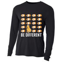 Be different Capybaras Funny Capibara Rodent Capybara  Cooling Performance Long Sleeve Crew