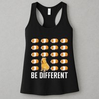 Be different Capybaras Funny Capibara Rodent Capybara  Womens Tank Top