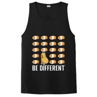 Be different Capybaras Funny Capibara Rodent Capybara  PosiCharge Competitor Tank