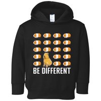 Be different Capybaras Funny Capibara Rodent Capybara  Toddler Hoodie