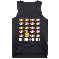 Be different Capybaras Funny Capibara Rodent Capybara  Tank Top