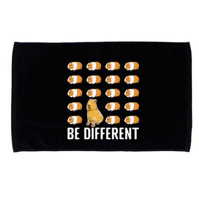 Be different Capybaras Funny Capibara Rodent Capybara  Microfiber Hand Towel