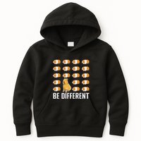 Be different Capybaras Funny Capibara Rodent Capybara  Kids Hoodie