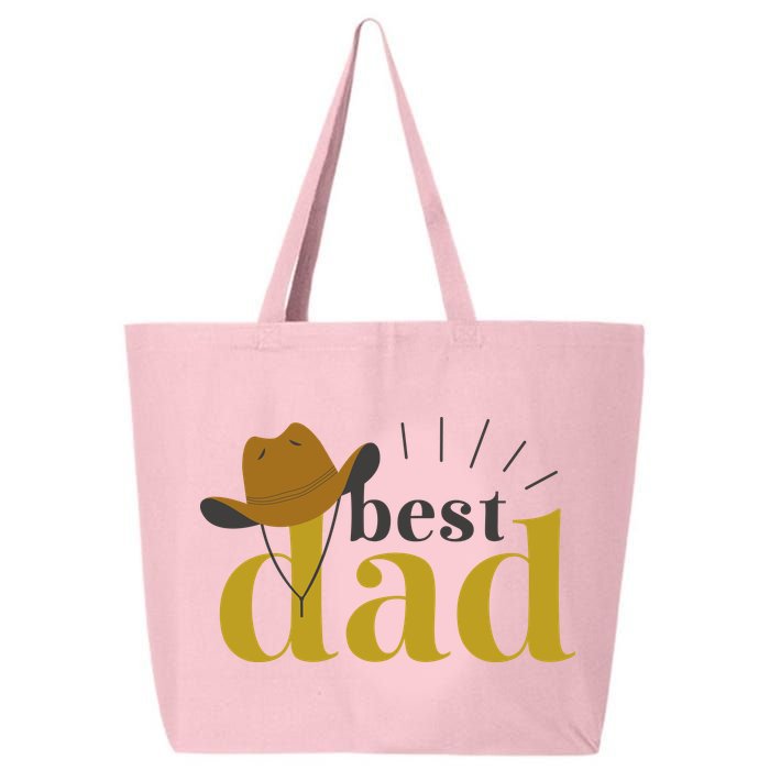 Best Dad Cowboy 25L Jumbo Tote