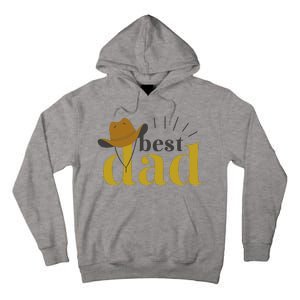 Best Dad Cowboy Tall Hoodie