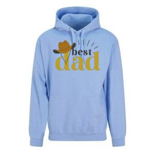 Best Dad Cowboy Unisex Surf Hoodie