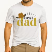 Best Dad Cowboy Cooling Performance Crew T-Shirt