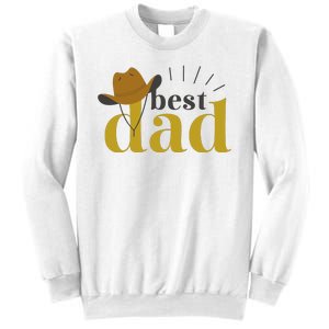 Best Dad Cowboy Sweatshirt