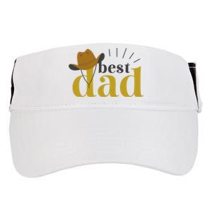 Best Dad Cowboy Adult Drive Performance Visor