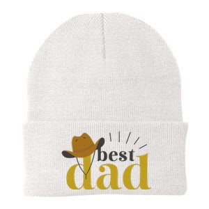 Best Dad Cowboy Knit Cap Winter Beanie