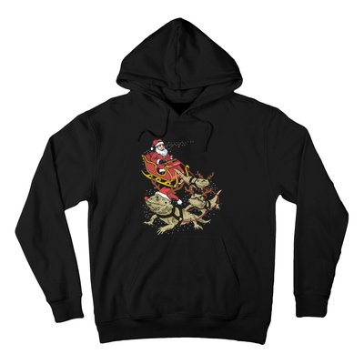 Bearded Dragon Christmas Hoodie