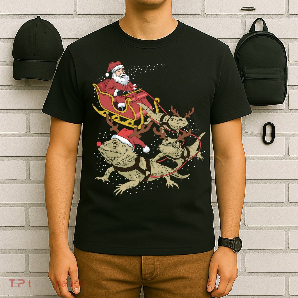 Bearded Dragon Christmas T-Shirt