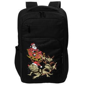 Bearded Dragon Christmas Impact Tech Backpack