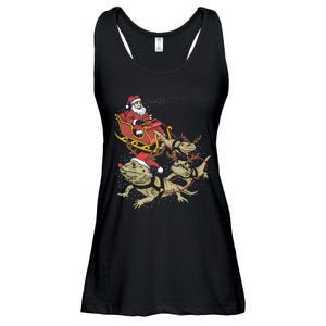 Bearded Dragon Christmas Ladies Essential Flowy Tank