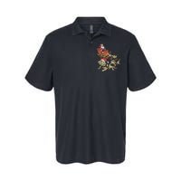 Bearded Dragon Christmas Softstyle Adult Sport Polo