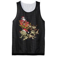 Bearded Dragon Christmas Mesh Reversible Basketball Jersey Tank