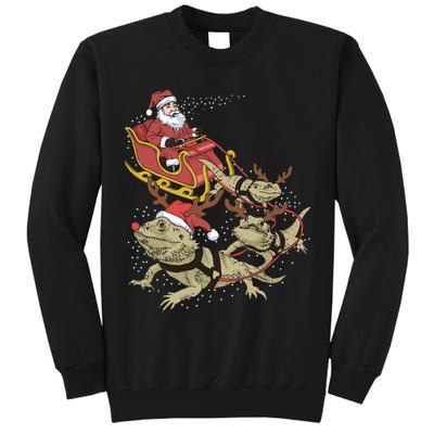 Bearded Dragon Christmas Tall Sweatshirt