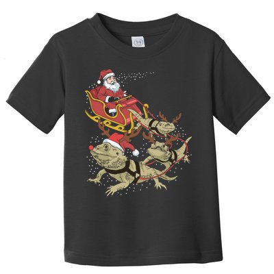 Bearded Dragon Christmas Toddler T-Shirt