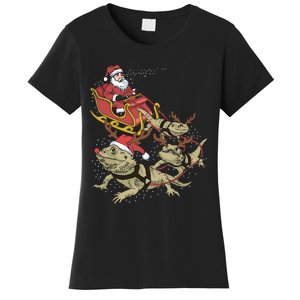 Bearded Dragon Christmas Women's T-Shirt