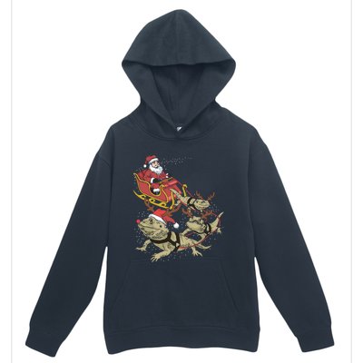 Bearded Dragon Christmas Urban Pullover Hoodie