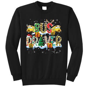 Bus Driver Christmas School Bus Driver Xmas Party Sweatshirt