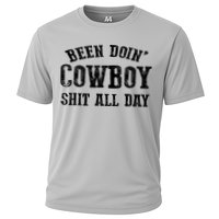 Been Doin' Cowboy Shit All Day Cooling Performance Crew T-Shirt