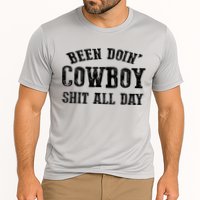 Been Doin' Cowboy Shit All Day Cooling Performance Crew T-Shirt