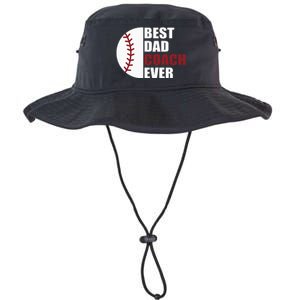 Best Dad Coach Ever Baseball Fathers Day Baseball Dad Coach Legacy Cool Fit Booney Bucket Hat