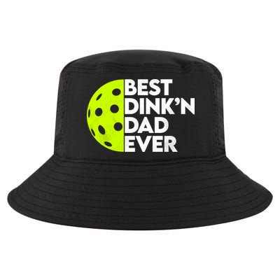 Best Dink'n Dad Ever Funny Pickleball Cool Comfort Performance Bucket Hat