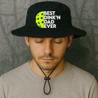 Best Dink'n Dad Ever Funny Pickleball Bucket Hat