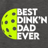 Best Dink'n Dad Ever Funny Pickleball Vector Backpack