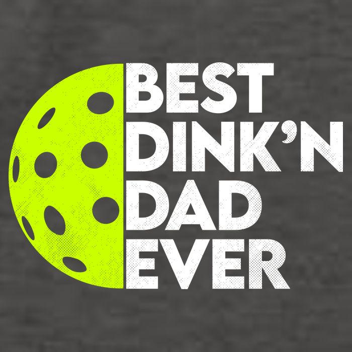 Best Dink'n Dad Ever Funny Pickleball Vector Backpack