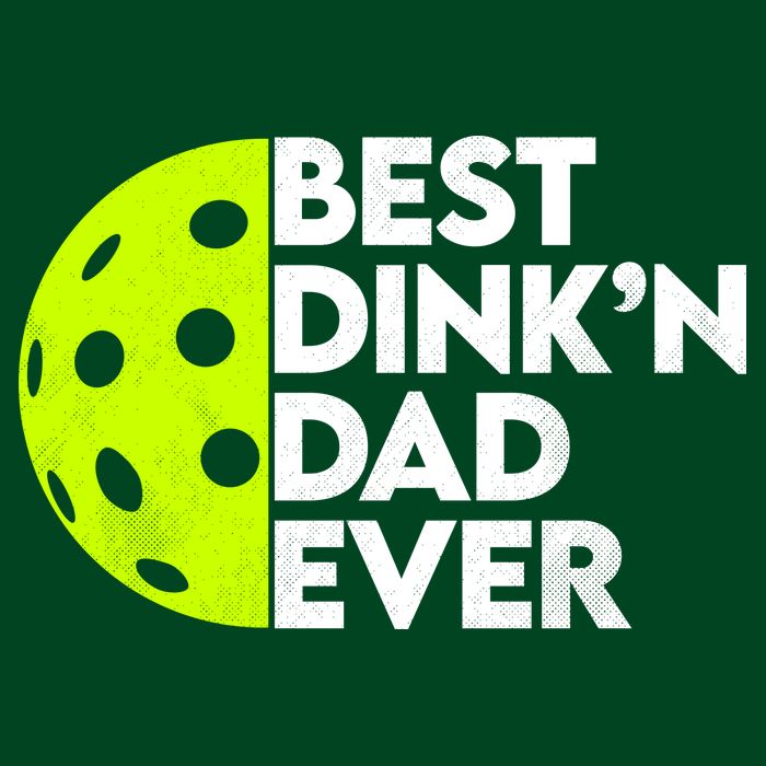 Best Dink'n Dad Ever Funny Pickleball Cooling Performance Crew T-Shirt