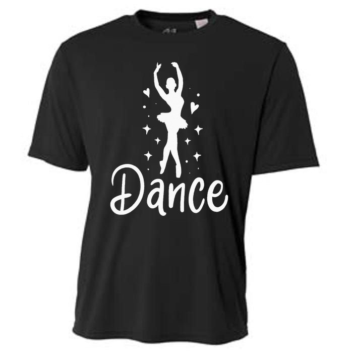 Ballet Dancer Dancing Dance School Ballet Lover Gift Cooling Performance Crew T-Shirt